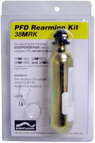 Amazon Com Sospenders Stearns Rearming Kit 0942 Or 25arp Life Jackets And Vests Sports Outdoors