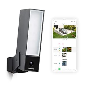 Netatmo NOC01-EU Presence Slimme Buitencamera, Wifi, Ingebouwde Verlichting, Bewegingsdetectie, Nachtzicht, Zonder…