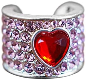 CharMED CEG-0001-HRT Crystal Stethoscope Charm, Heart