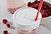 iLIDS Mason Jar Drink Lid, Wide Mouth, Beach Colors, 3-Pack