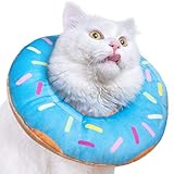 Woiworco Adjustable Cat Recovery Collar, Cute Cat