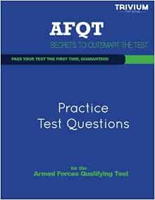 AFQT Practice Test Questions: Trivium Test Prep: 9781492116332: Amazon ...