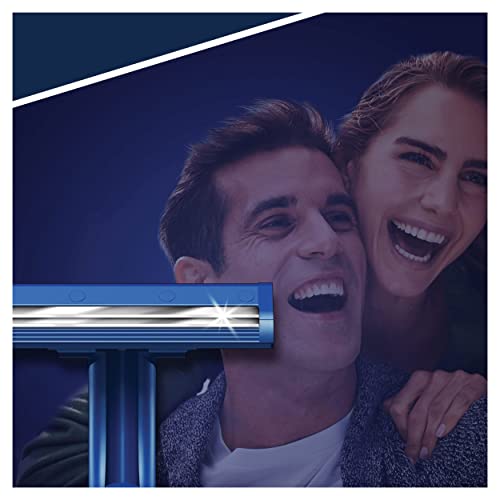 Blue II Máquinilla de Afeitar Desechable para Hombre, Pack de 40