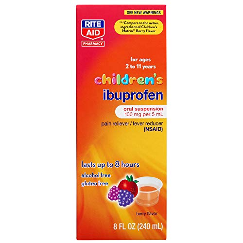 Rite Aid Children's Ibuprofen, Ages 211, Berry 8 oz Pricepulse