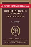 [030682020X] [9780306820205] Robert's Rules of Order Newly Revised 11th Edition - Paperback