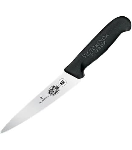Amazon.com: Victorinox Fibrox Chef's Knife, 5-Inch, Black: Chefs