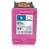 MX Brand HP 61XL Color Inkjet Premium High Yield Ink Cartridge for HP 61 & HP 61XL - CH563WN, CH564WN (Single Pack)