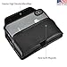 Turtleback Holster Designed for iPhone 11 Pro (2019) iPhone Xs (2018) and iPhone X (2017) Belt Case Black Leather Pouch with Executive Belt Clip, Horizontal