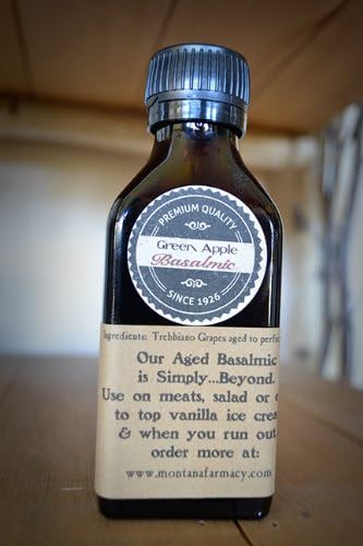Montana Farmacy Aged Balsamic Vinegar (Green Apple, 4oz)