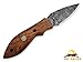 DKC Knives (30 5/18) DKC-38 Diplomat Damascus Folding Pocket Knife 7.5