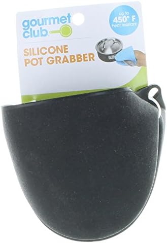 Silicone Pot Grabber Pot Holder With Heat Resistant Black