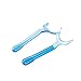 Easyinsmile Autoclavable Dental Mouth Opeaner Durable Lip and Cheek Retractor for Photography 2pcs/pack (Blue)