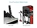 Unicook Outdoor Grill Brush, Heavy Duty Nylon BBQ Cleaning Brush, Removable Head XL Gas Grill Cleaner, Durable and Effective, Best Alternative to Dangerous Wire Brush, Do Not Use on Hot/Warm Grill