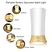 DEEPLITE Battery Operated Night Table Lamp for Bathroom, Bedroom, Hallway