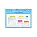 Avery Multiuse Ultra Tabs, 2 x 1.5, 2-Side Writable, Blue/Orange/Yellow, 24 Repositionable Tabs (74772)