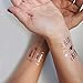 Bachelorette Party Decorations Kit Rose Gold Pre-Strung Bride to Be Banner Confetti Balloons Tribe Flash Tattoos Sash Veil Drinking Games Bridal Shower Wedding Supplies