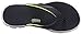 Skechers Performance Womens Go Walk Pizazz Flip Flop,Navy/White,7 M US