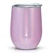 Vantic 12 oz Stainless Steel Stemless Rainbow Glass, | Double Wall Vacuum Insulated Perfect for Home Outdoor, Purple