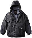 Weatherproof Boys Bubble Jacket Has Attached Hood And Built-In Visor