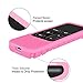 Fintie Protective Case for Apple TV 4K/ HD Siri Remote (1st Gen) - Honey Comb Lightweight Anti Slip Shockproof Silicone Cover for Apple TV 4K 5th 4th Gen Siri Remote Controller, Pink