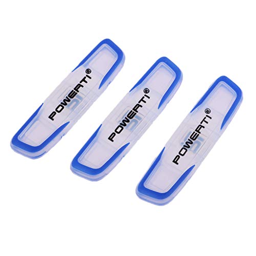 image for Prettyia 3 Pack of Premium Silicone Tennis Racquet Vibration Dampener 
