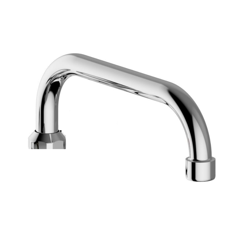 Schläfer 400113 | Universal Replacement Kitchen Faucet U-Shaped Swivel, for Wall Mounted Sink Group cm 20 x 3/4 Ring Nut Compatible with NEOPERL Anti-limescale Aerator, Water Saver M22. (Included)