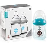 Joovy Boob PP Baby Bottle, Turquoise, 5 Ounce, 2 Count