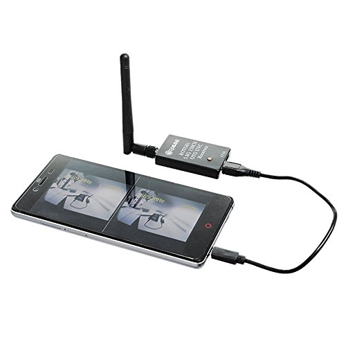 EACHINE ROTG01 UVC OTG 5.8G 150CH Full Channel FPV Receiver For Android Mobile Phone Tablet Smartphone (Black)