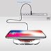 Wireless Charger, QI E&jing Wireless Charging Pad station for iPhone X iPhone 8/8 Plus,Samsung Note 8,S8/S8 Plus/S7/S7 Edge/S6,Nexus 7/6,Wireless Charger for LG Optimus Vu2 and All Qi-Enabled Devices