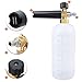 Jinwen 123 Foam Cannon Adjustable Snow Foam Lance Foam Cannon Foam Blaster 1/4
