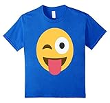 Winky Face and Tongue Out Emoji Smiley Emoticon T-Shirt