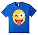 Winky Face and Tongue Out Emoji Smiley Emoticon T-Shirt