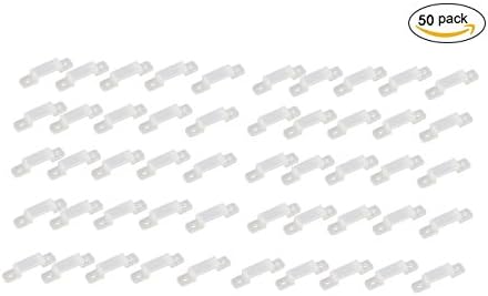 Gxilee 2835 3528 Waterproof LED Strip Light Mounting Bracket Fixing Clip(10.5mm Wide 50PCS)