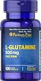 Puritan's Pride L-Glutamine 500 mg-100 Tablets