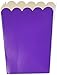 Mini Popcorn Boxes - Purple - Teacher Resources & Birthday Supplies (2 dozen per unit)