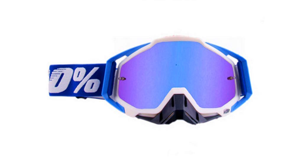 Carolilly Motocross Goggles Over Glasses for Men Women - Motorcycle Ski Snowboard Eyewear With Anti-Fog, Wind Resistance, Dust-Proof Insulation
