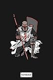 Crusader Knight Notebook: Journal, Planner, Lined