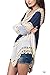 Long Sleeve Embroidery Lace Crochet Knitwear Splice Blouse (Blue)