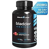 Bladder Control For Women - Potent Blend of L-Arginine, Cranberry Extract, and Pumpkin Seed - Useful for Urinary Tract Infection Treatment - 60 Caps