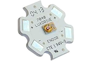 Luxeon Rebel - Endor Star 1-Up Amber High Power LED Pack of 2