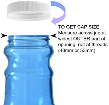 48mm Screw-On Caps For 3 & 5 Gallon Water Bottles – AquaNation (Lot Of ?)