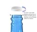 Threaded/Screw-On Caps for 3 and 5 Gallon Water Bottle Jugs (3 pk) (48mm, White) primary