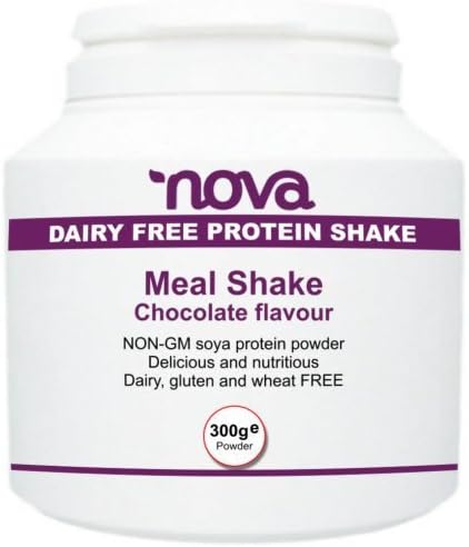 Meal Replacement Shakes For Weight Loss Vegan Chocolate Flavour With Protein Vitamins and Mineral Only 102 Calories per Meal by Nova Health Products