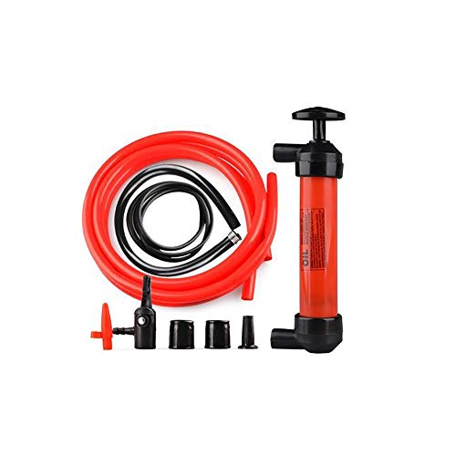 Powstro Manual Oil Pump Portable Liquid Transfer Hand Tube Car Hose Sucker Suction Inflatable Pump 200CC for Outdoor Travel - Use in Emergency