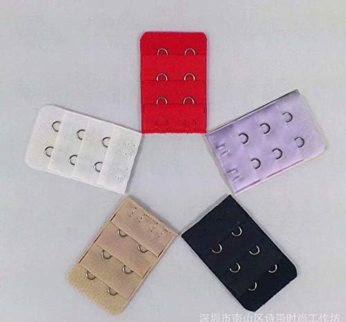 Gleader 5pcs Soft Flexible Comfortable Extending Bands/Bra Extender