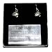 Safe Pewter Lateral View Brain Earrings