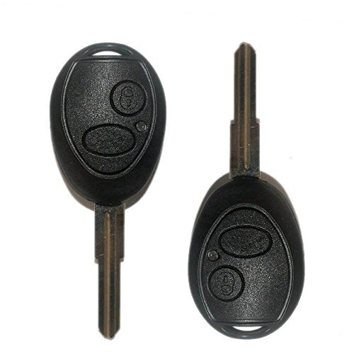 E-cowlboy Remote Keyless Entry FOB Uncut Blade Blank Key Shell Case Lot 2 for Land Rover Discovery 1999-2004