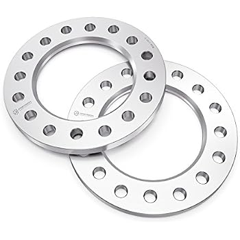 Heavy-Duty 1/2" Wheel Spacers For Dodge Ram 2500/3500 - 8 Lug 8x6.5 - Set Of 2