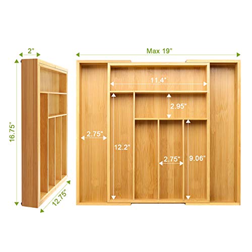 1 BAYKA+Silverware+Expandable+Stationery+Compartments