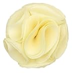 Men's Solid Lapel Rose Pin